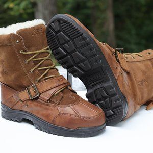 Polo Ralph Lauren Tavin Shearling Boot Size 6.5